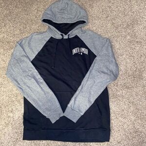 Under Armour Men's Two-Tone Hoodie in Navy and Gray